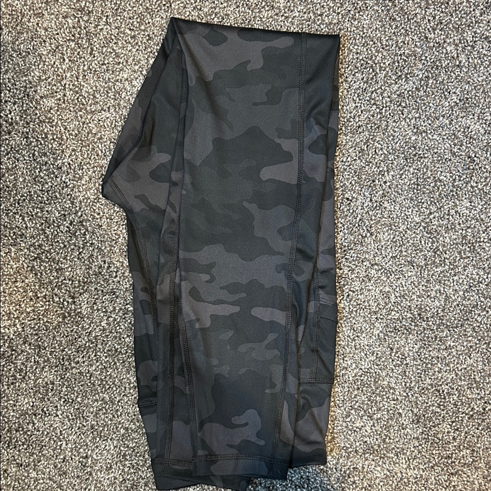 Black Camouflage Leggings